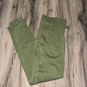 NVGTN Olive Green Active Leggings